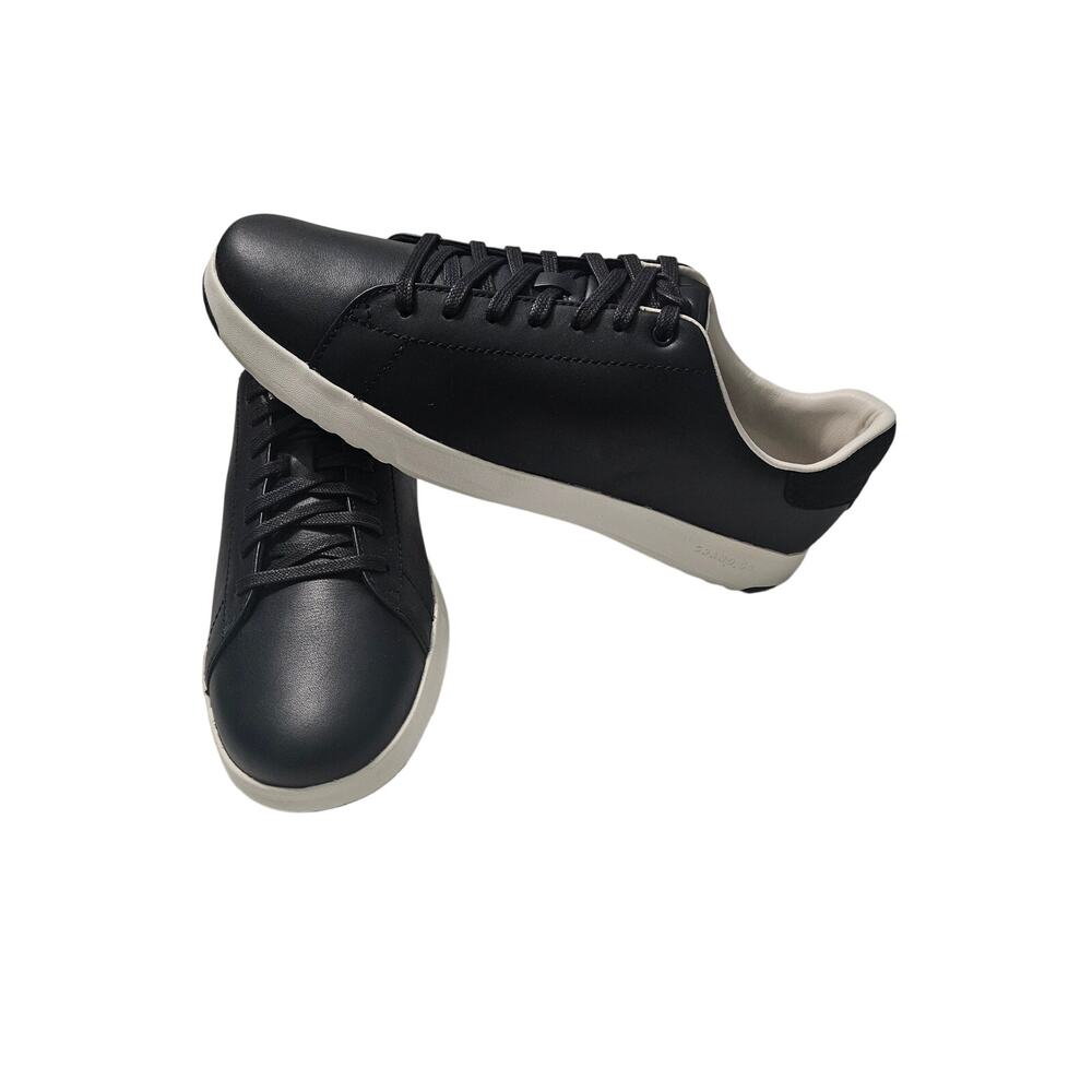 Cole Haan Grandpro Tennis Womens Black Optic White size 9.5B